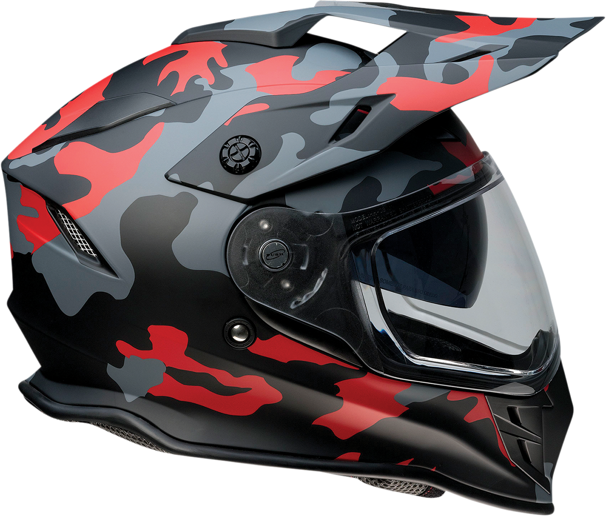 Z1R, Z1R Range Helmet - Camo Red, Model 0140-0095, Medium Size