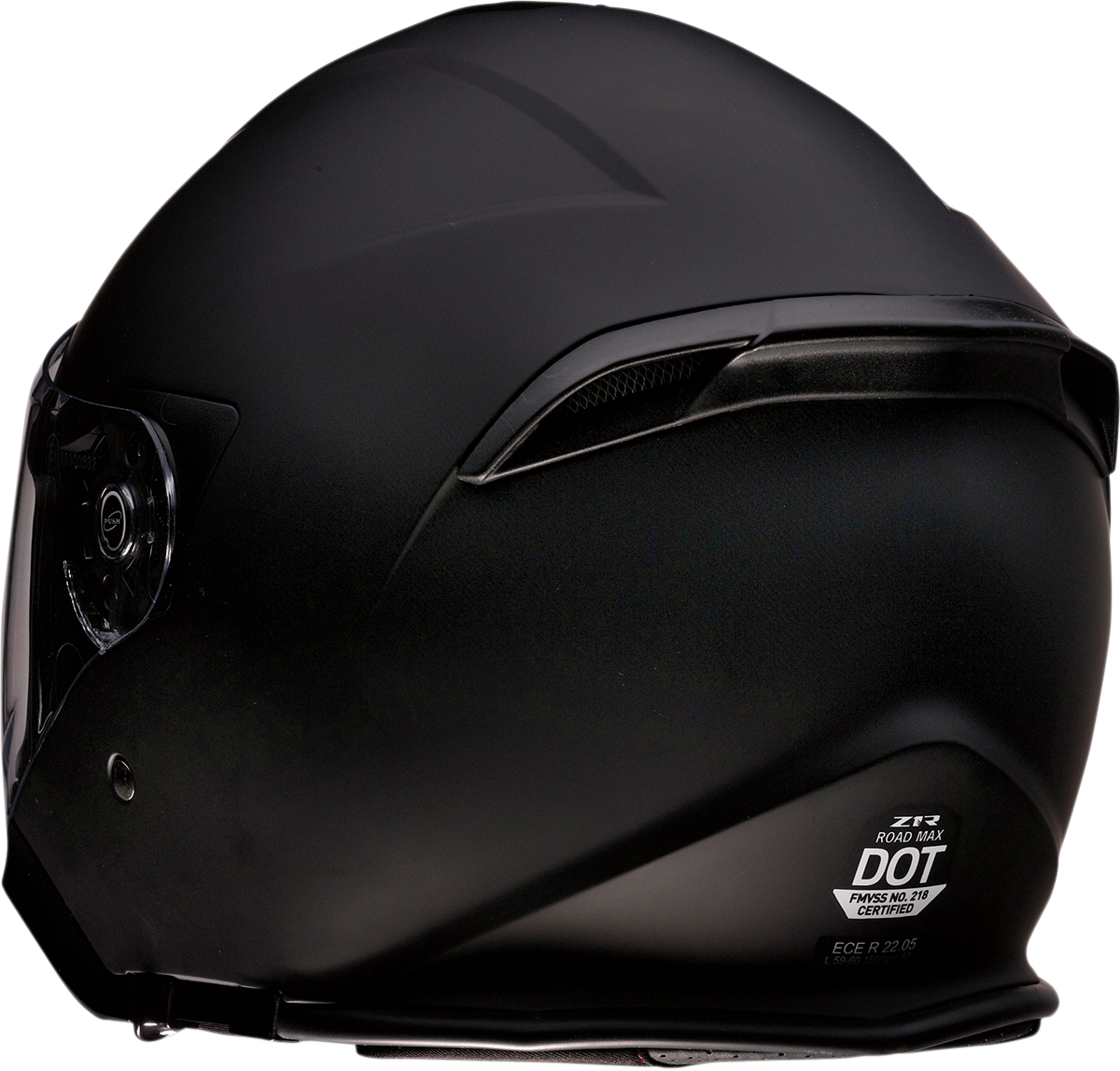 Z1R, Z1R Road Maxx 2.0 Helmet in Flat Black (Size 2XL) - Part Number 0104-3367