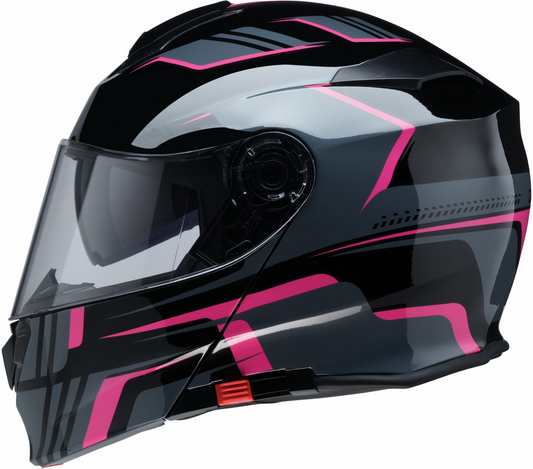 Z1R, Z1R Solaris 2.0 Modular Helmet - Slater Pink Large - Injection-Molded Polycarbonate Shell with Adjustable Ventilation