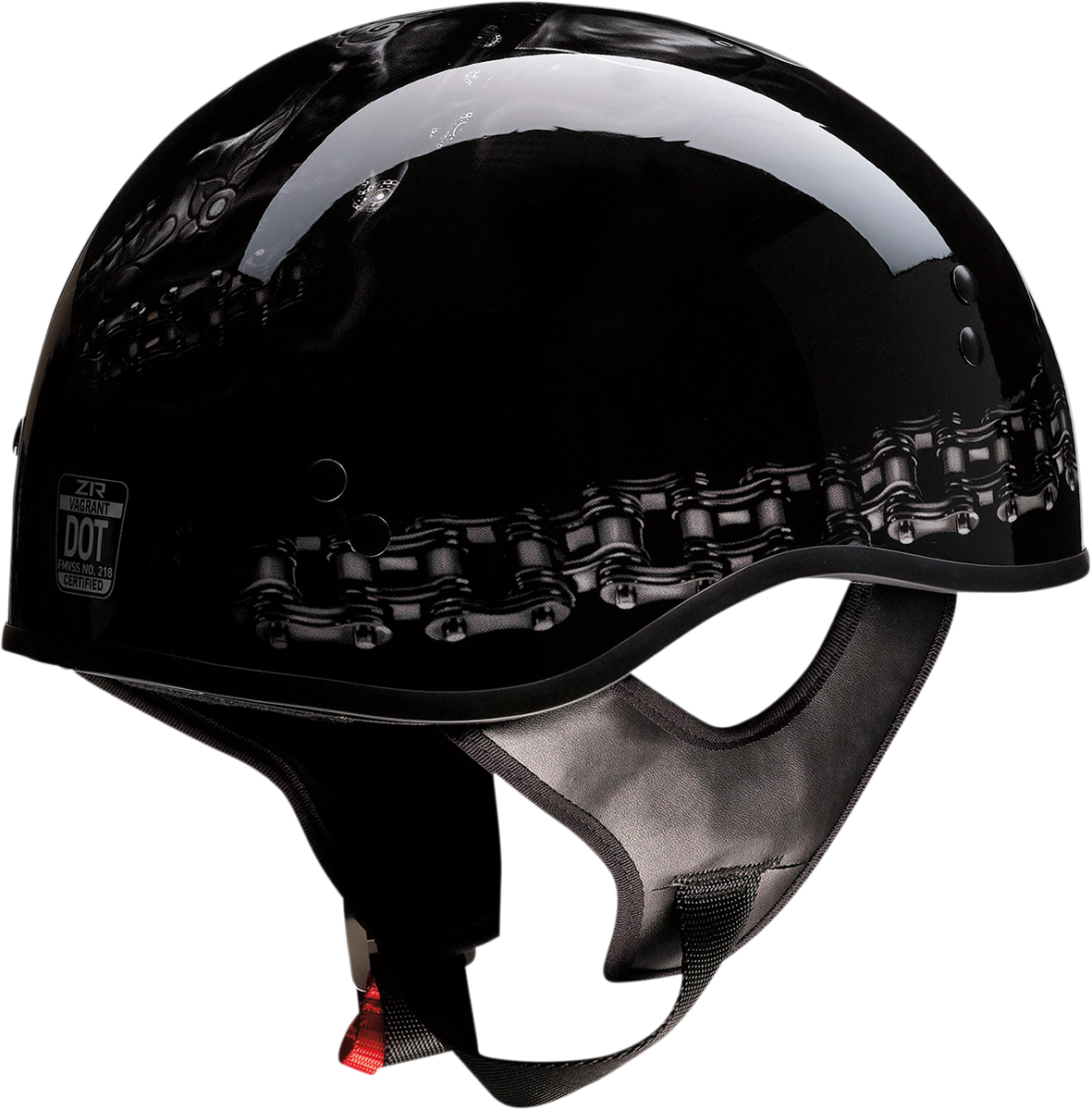 Z1R, Z1R Vagrant Helmet FTW - Black/Gray XL (Part Number 0103-1322)