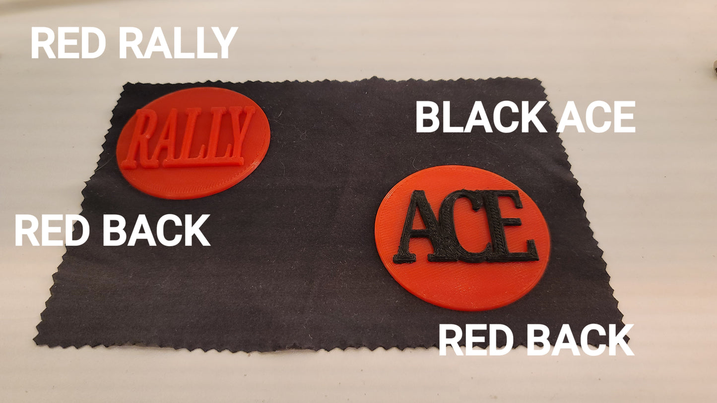 CAN-AM RYKER REPLACEMENT BADGES - FRONT & REAR