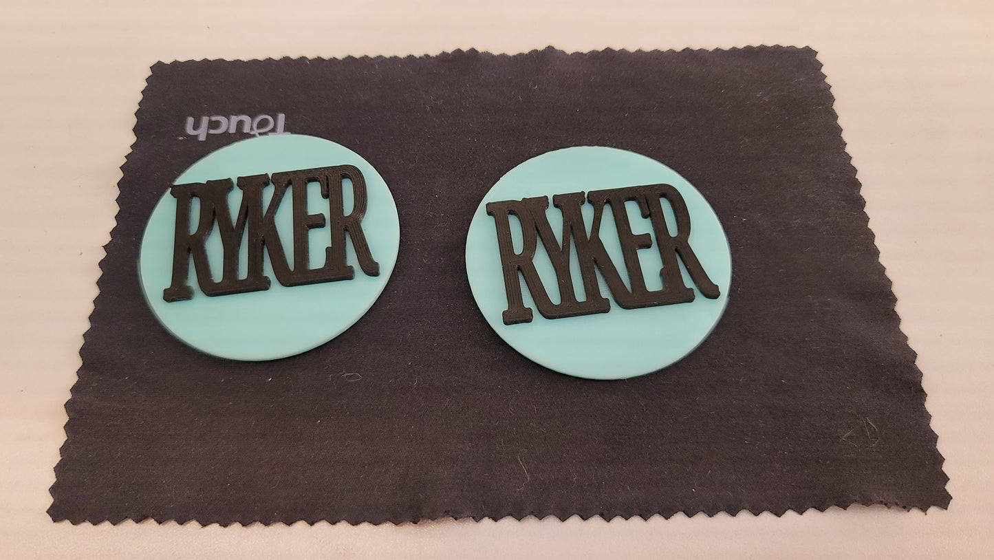 CAN-AM RYKER REPLACEMENT BADGES - FRONT & REAR