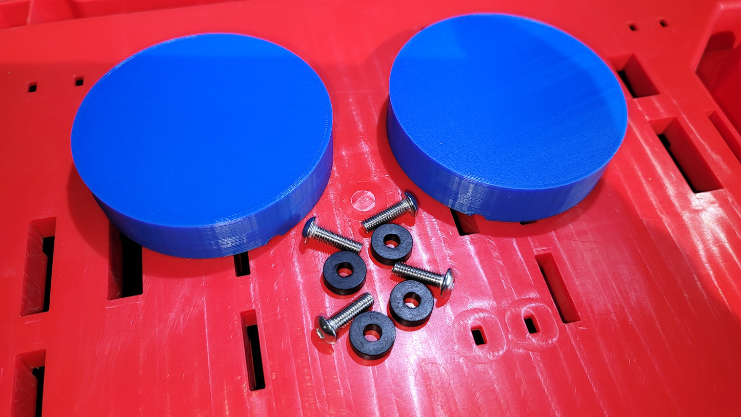 FRONT HUB COVERS FOR CAN-AM RYKER sold as a set of 2