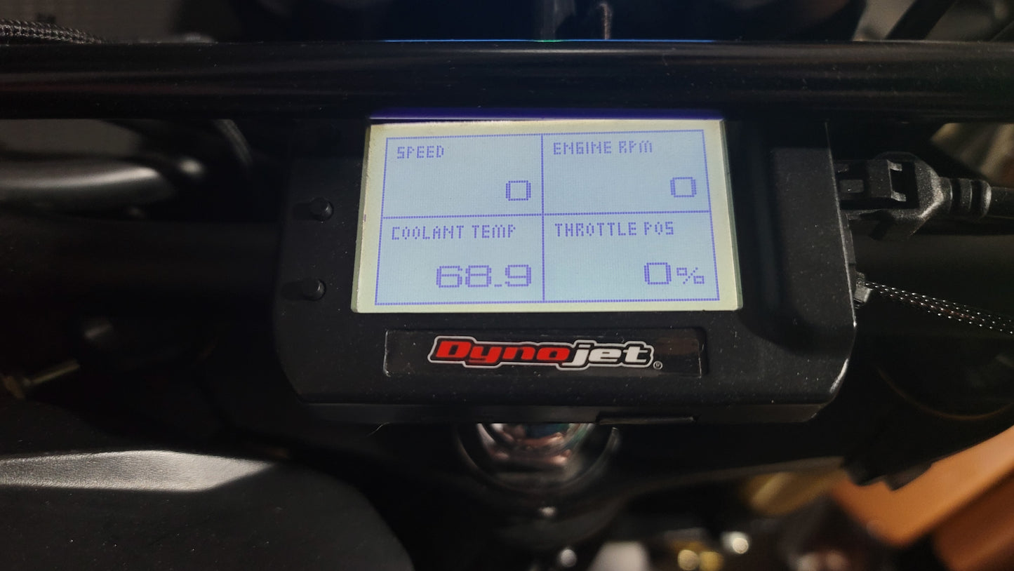 PANTALLA POWER COMMANDER POD-300 DE DYNOJET