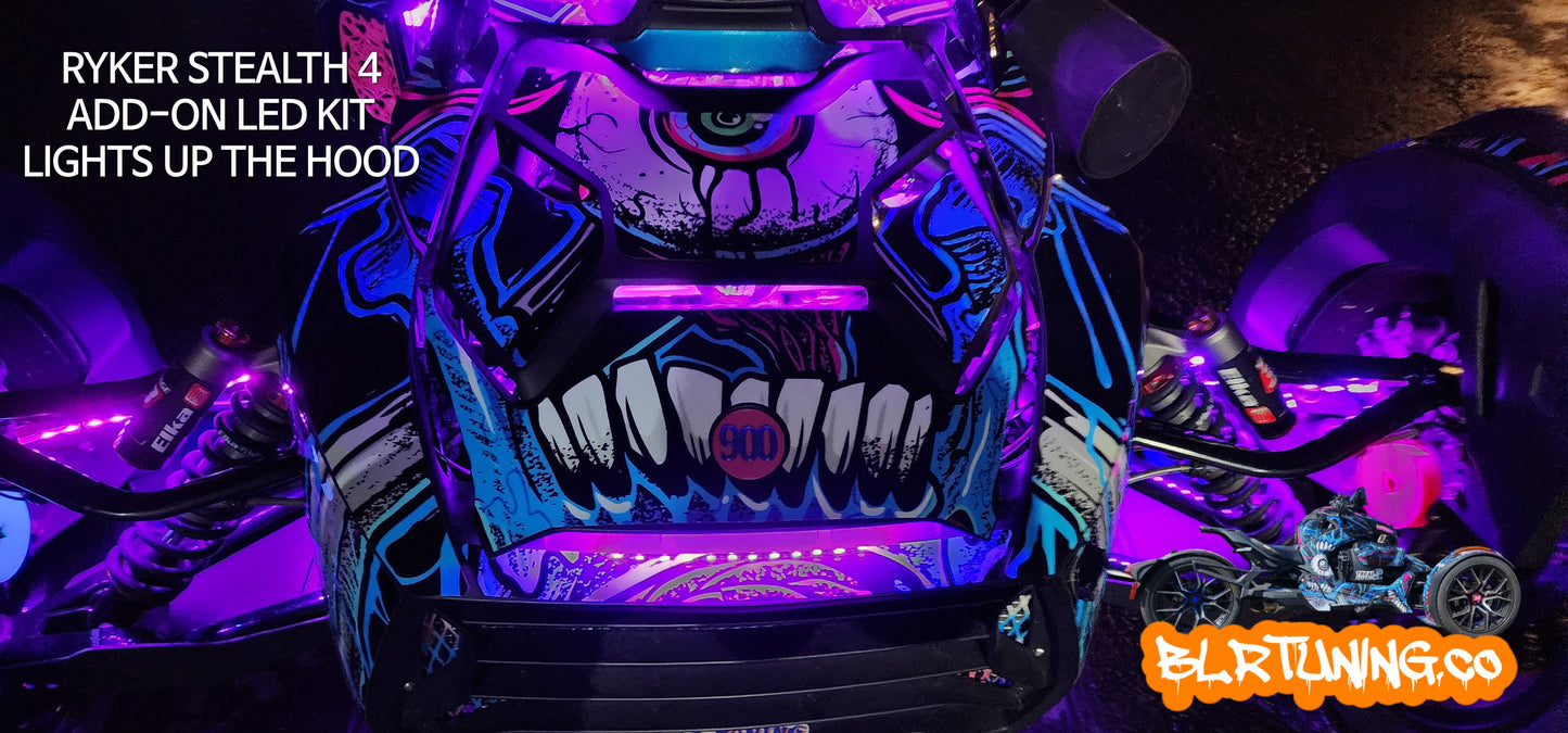 KIT ADICIONAL STEALTH 4 LED PARA CAN-AM RYKER