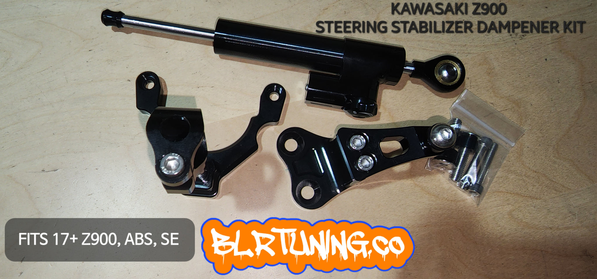 KAWASAKI Z900 STEERING STABILIZER KIT BLR TUNING