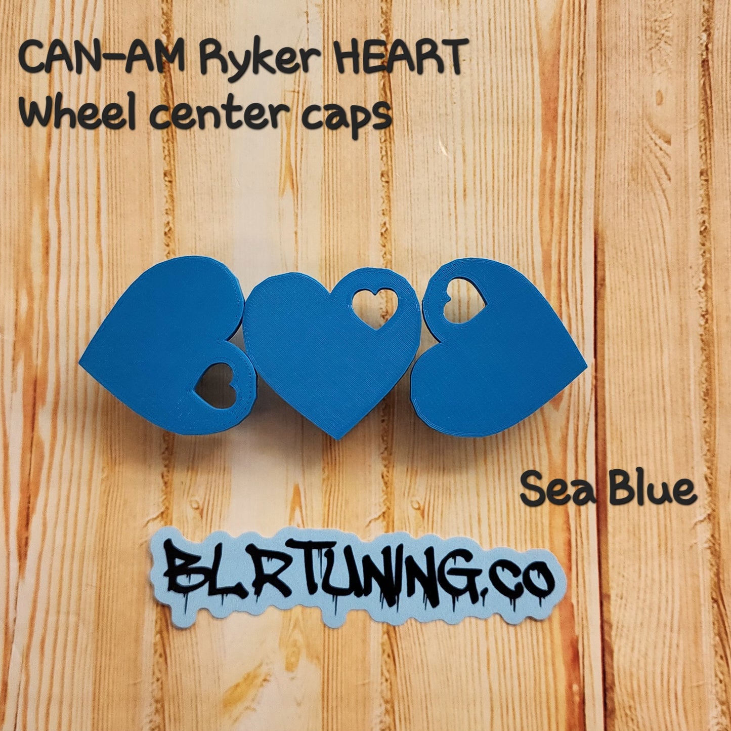GORRAS CENTRALES CAN-AM RYKER CORAZÓN