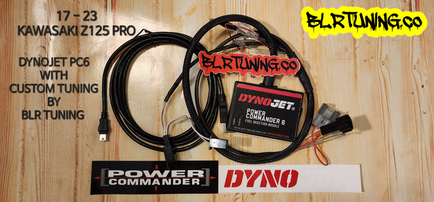 KAWASAKI Z125 PRO PC6 PARA 17 - 23 POWER COMMANDER 6 CON TUNING PERSONALIZADO OPCIONAL