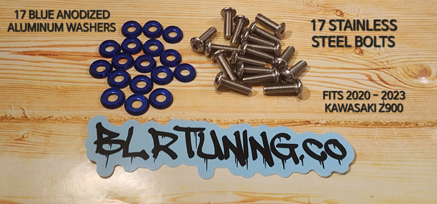 KAWASAKI Z900 DRESS UP BOLT KIT FOR 20 - 25