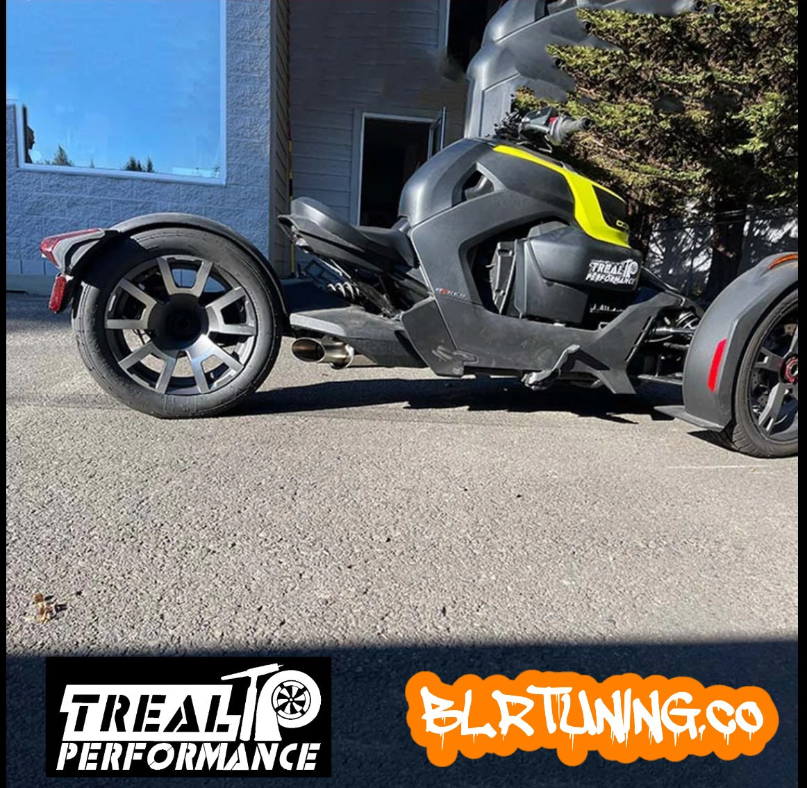 TREAL PERFORMANCE RACE EXHAUST CAN-AM RYKER 2019 - 2024