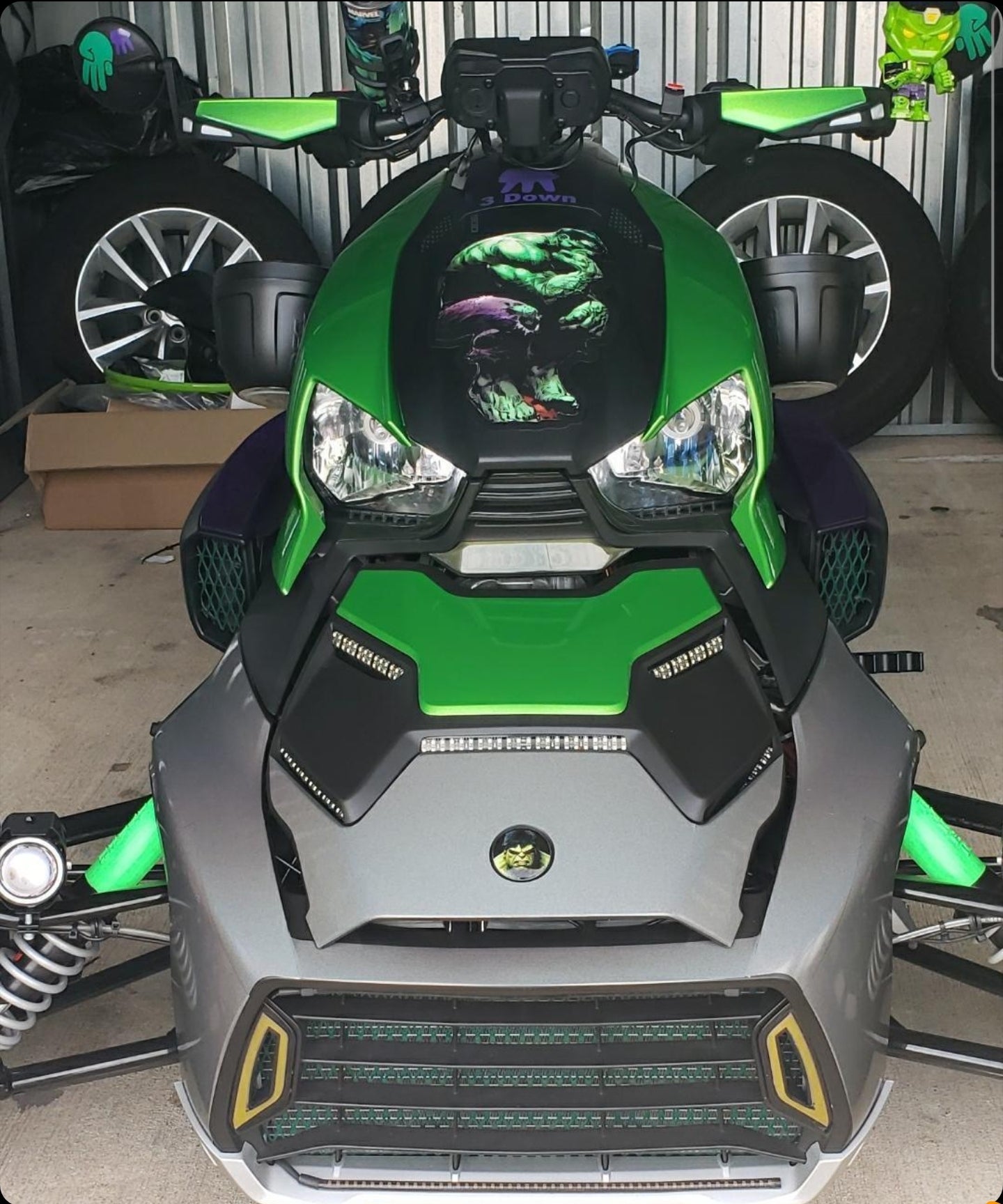 CUBRE AMORTIGUADORES CAN-AM RYKER NUEVAS OPCIONES DE TEXTO RALLY SPORT 600 900