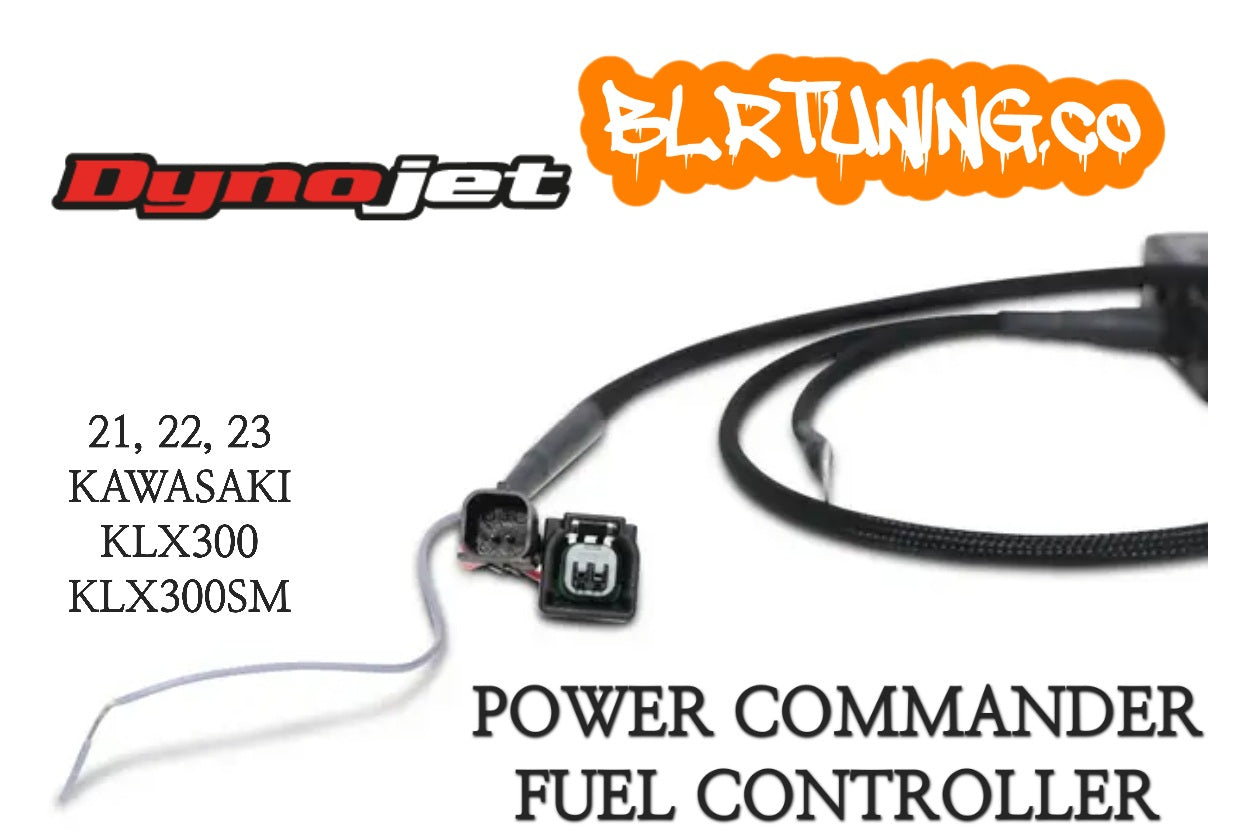 CONTROLADOR DE COMBUSTIBLE PCFC DYNOJET POWER COMMANDER PARA KAWASAKI 2021 - 2022 - 2023 KLX300 KLX30SM CON TUNING CUSTOM OPCIONAL POR BLR TUNING