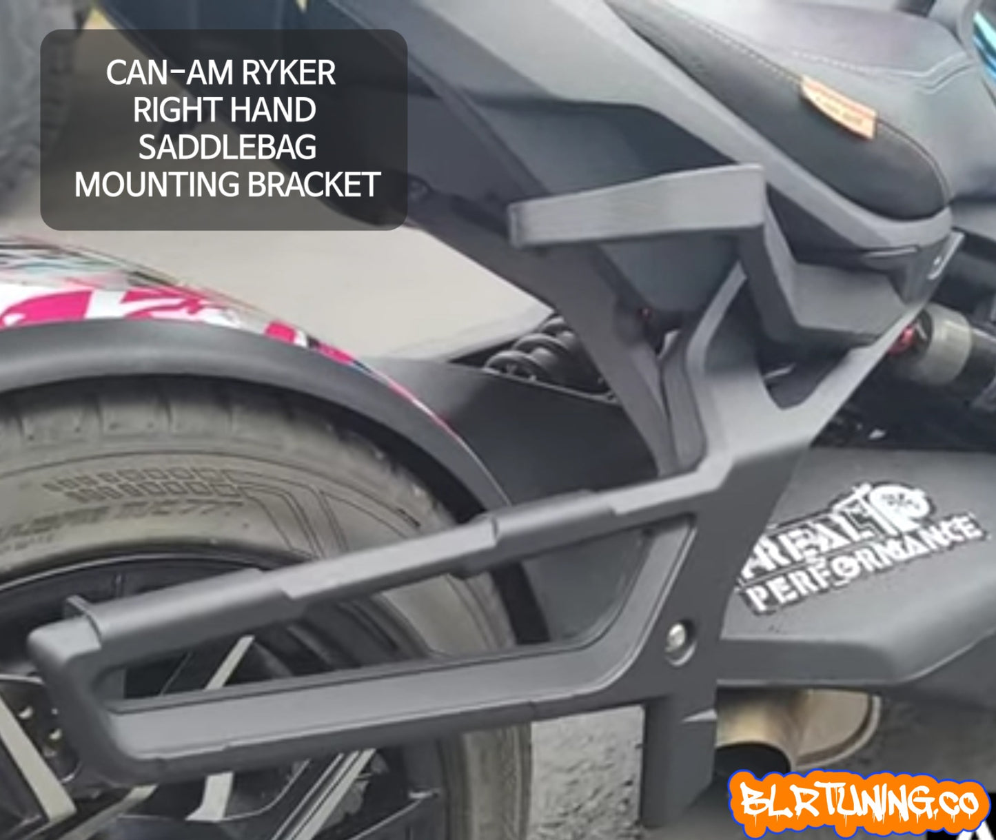 Right Hand Saddlebag Rack for Can-Am Ryker Fits All Models