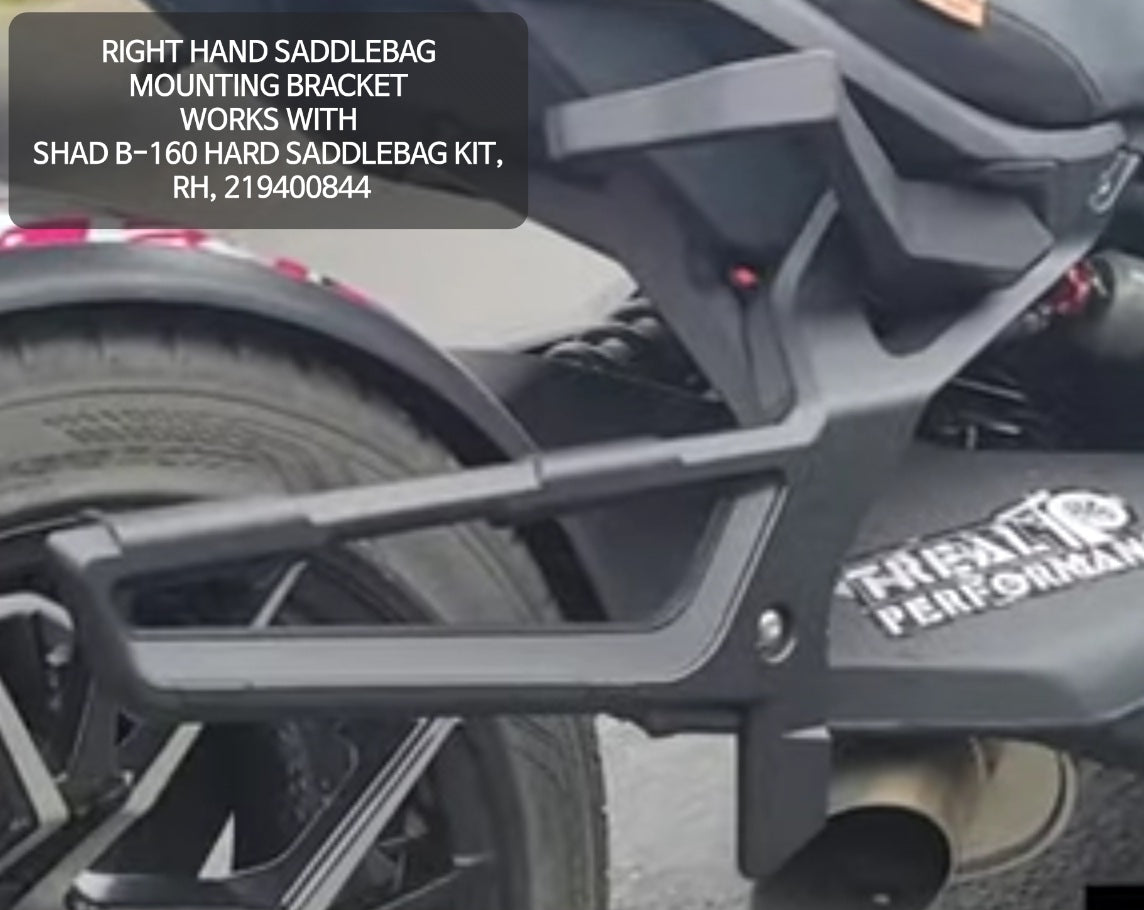 Right Hand Saddlebag Rack for Can-Am Ryker Fits All Models